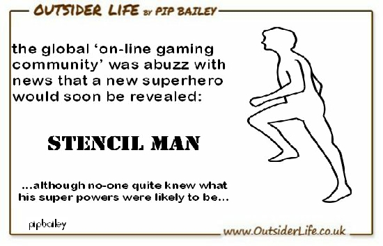 Stencil Man - new hero