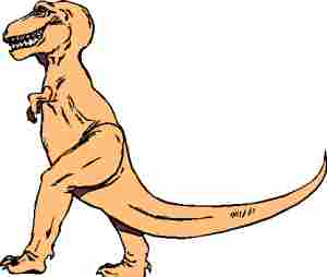 JURASSIC JAPES: Des the T Rex